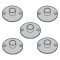 TREND WP-MT/23/UK GUIDE BUSH SET PLASTIC IMP 5 OFF   