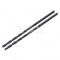 DRAPER 08786 Black HSS Long Drill Bit 3.0 x 100mm (Pack of 2)