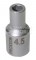 Proxxon 23711 1/4" 4.5mm Chrome-Vanadium Steel Socket