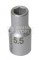 Proxxon 23713 1/4" 5.5mm Chrome-Vanadium Steel Socket