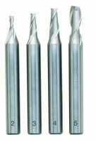 Proxxon 24610 4-piece HSS Milling Cutter Set 2-3-4-5mm