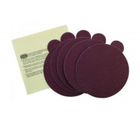 Proxxon 28160 Self-Adhesive Corundum Sanding Discs for TG 125/E - 80 Grit, 5 Discs