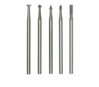 Proxxon 28710 Tungsten Vanadium Milling Bits, 5 Pieces