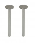 Proxxon 28727 Wolfram Vanadium Disc Milling Bit, 2 Pieces, Disc, 10 mm NO 28 727