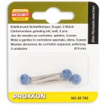Proxxon 28782 Corundum Ball Grinding Bits, 3 pcs.  NO 28 782