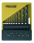 Proxxon 28874 10 Piece HSS Twist Drill Set 0.3-3.2mm In Storage Case NO 28 874