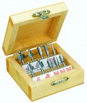 Proxxon 29020 10 Piece HSS Wood Router Cutter Set NO 29 020