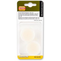 Proxxon 29076 Professional Hard White Polishing Sponges (Pack of 2)