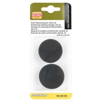 (NO LONGER AVAILABLE)Proxxon 29078 Professional Soft (Black) Polishing Sponges (Pack of 2)