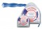 Makita 369224070 2.4mm Square Twisted Mowing Strimmer Line 15m Blue Roll