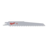 Milwaukee 48001075 SAWZALL Sabre Blades Wood/Plastic 150mm 6 Tpi (3)