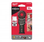 Milwaukee 28 x 47mm Starlock Bi-Metal Multi Tool Blade 10pk