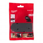 Milwaukee 93x93mm 180G Multi Tool Sanding Paper 6pk