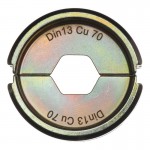 Milwaukee Crimp Die DIN13 Cu 70-1pc