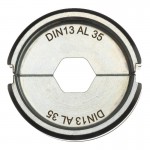 Milwaukee Crimp Die DIN13 AL 35-1pc