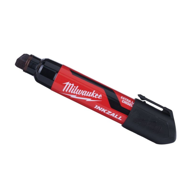 New Milwaukee Inkzall Chisel-Tip Markers, Large and XL