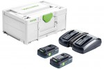 Festool 577256 Energy Set Sys 18V 2X4,0/TCL 6 Duo GB