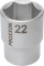 Proxxon 23366 1/2" deep socket, 22 mm NO 23 366