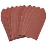 Draper 99262 Pack of Ten 120 Grit Hook and Loop Aluminium Oxide Sanding Sheets (32 x 92mm)