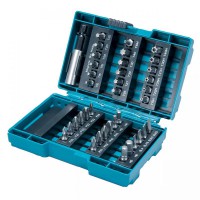 Makita B-28606 37 Piece Screwdriver Bit Set Pozi Torx Slotted Hex + Bit Holder