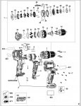 DeWalt DCD701D2-GB CORDLESS DRILL Spare Parts