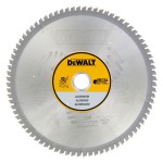 DeWalt 305mm x 30mm 80T TCT Aluminium Circular Saw Blade - DT1916-QZ