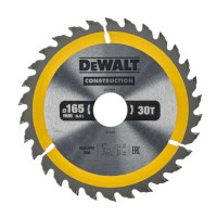 DeWalt 165mm x 30mm 30T Construction Circular Saw Blade - DT1937-QZ