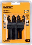 DeWalt DT20713 Multi Tool 3 Piece Accessory Set