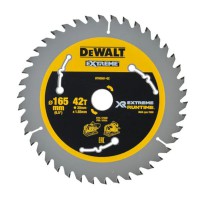 DeWalt 165mm x 20mm 42T Xtreme Runtime Circular Saw Blade to suit DCS520 DWS520 - DT99561-QZ