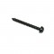 Hitachi HiKoki Tapping Screw (W/Flange) D4X35 (Black)