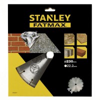 FATMAX STA38117 Diamond Disc, 230x22.2 Con/Brick Seg Rim