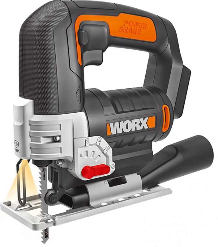 Worx Wx543.9 Cordless 20v Jigsaw Body Only WX543.9 from Spare