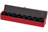 Metabo HEXAGON SOCKET 3/4\" - 8 PIECE