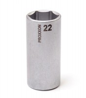 Proxxon 23545 3/8\" Drive Deep Socket, 22 mm NO 23 545