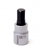 Proxxon 23573 3/8\" Allen Socket, HX 11 mm, 50 mm length NO 23 573