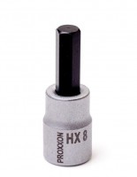 Proxxon 23580 3/8\" Allen Socket, HX 8 mm, 50 mm length NO 23 580