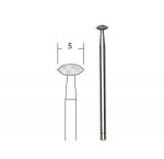 Proxxon 28250 Diamond Grinding Bit 5mm Lenticular