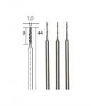 Proxxon 28854 1.0mm HSS Drill Bits 3pc NO 28 854