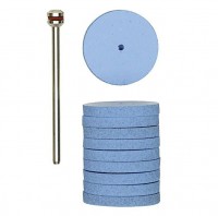 Proxxon 28294 10-piece 22mm Flexible Polishing Discs for Fine Polishing