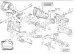 Milwaukee 4000431278 HD18SX-32C Cordless Reciprocating Saw Spare Parts