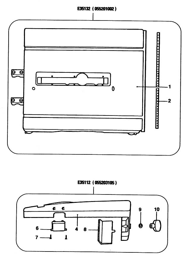 Elu 55203105 Router Bench Acces (type 1) Spare Parts SPARE_55203105