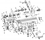 Draper WTL330 Mini Wood Lathe Spare Parts