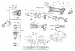 Milwaukee 4000458522 M18CAG115XPDB-0 Braking Grinder Spare Parts