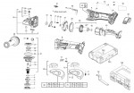 Milwaukee 4000443941 M18CAG 125X0 Angle Grinder Spare Parts