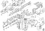 Milwaukee 4000405381 0856-9 (V18H) Rotary Hammer 0856-9/V18H Spare Parts