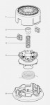 Makita CUTTER ASSEMBLY Spare Parts