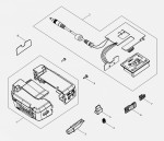 Makita BATTERY HOLDER SET FOR LXT Spare Parts