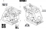 Altrad Belle PCX Compactor Plate Spare Parts - Decals