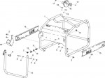 Altrad Belle PWX Pressure Washer Spare Parts - Frame Assembly (PWX 13/230)