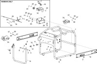 Altrad Belle PWX Pressure Washer Spare Parts - Frame Assembly (PWX 15/250)